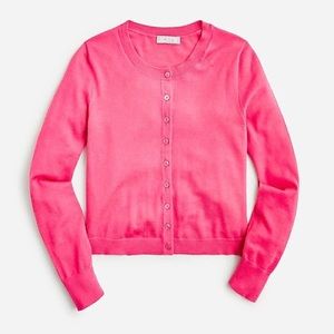 JCrew merino classic cardigan.